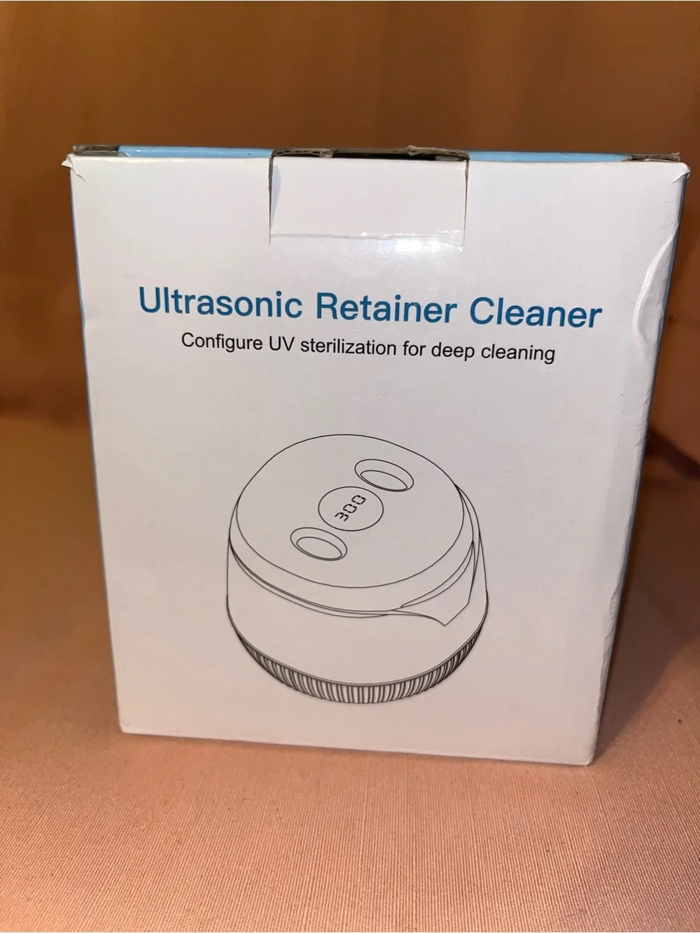 Ultrasonic Retainer Cleaner - White